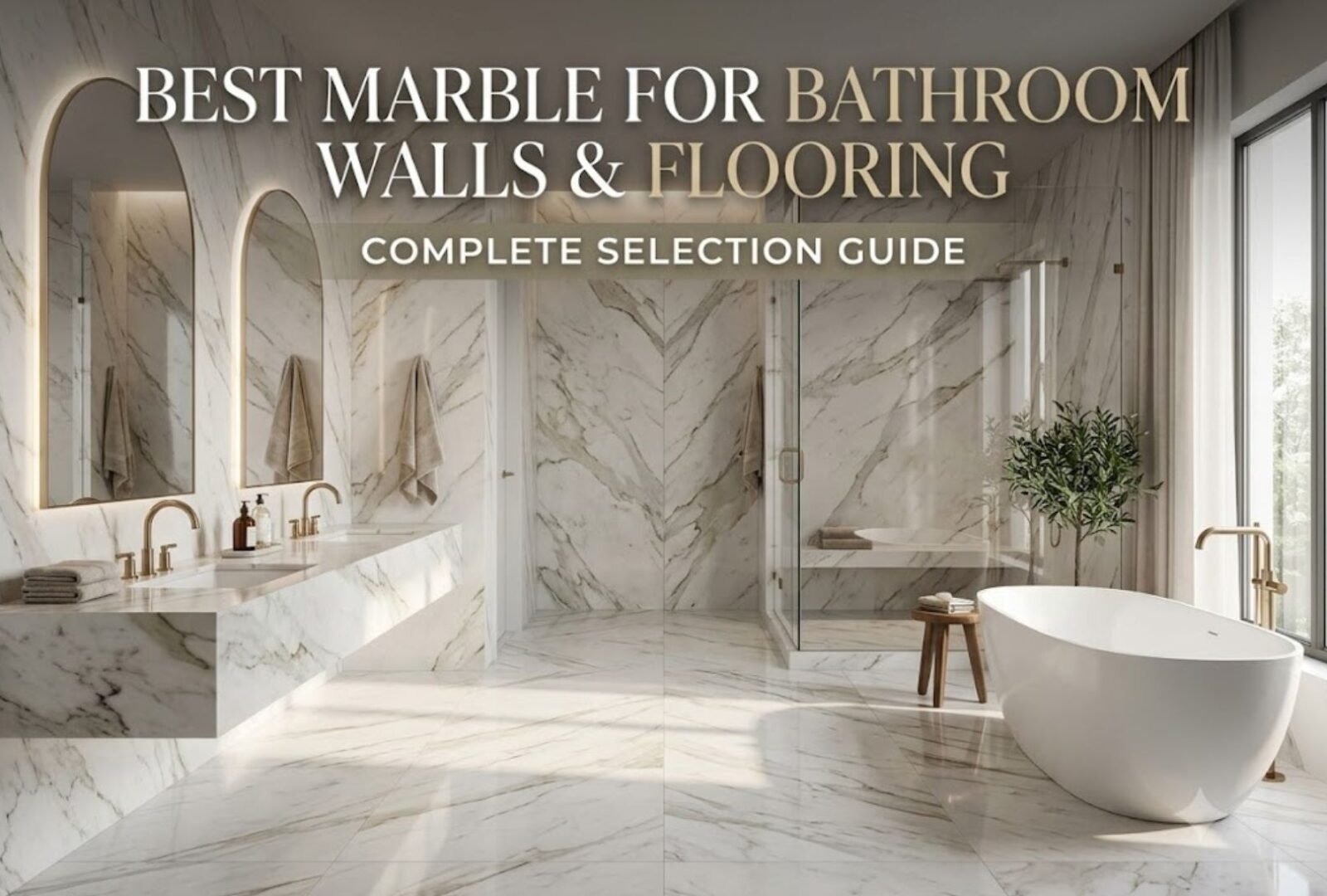 Best Marble for Bathroom Walls and Flooring