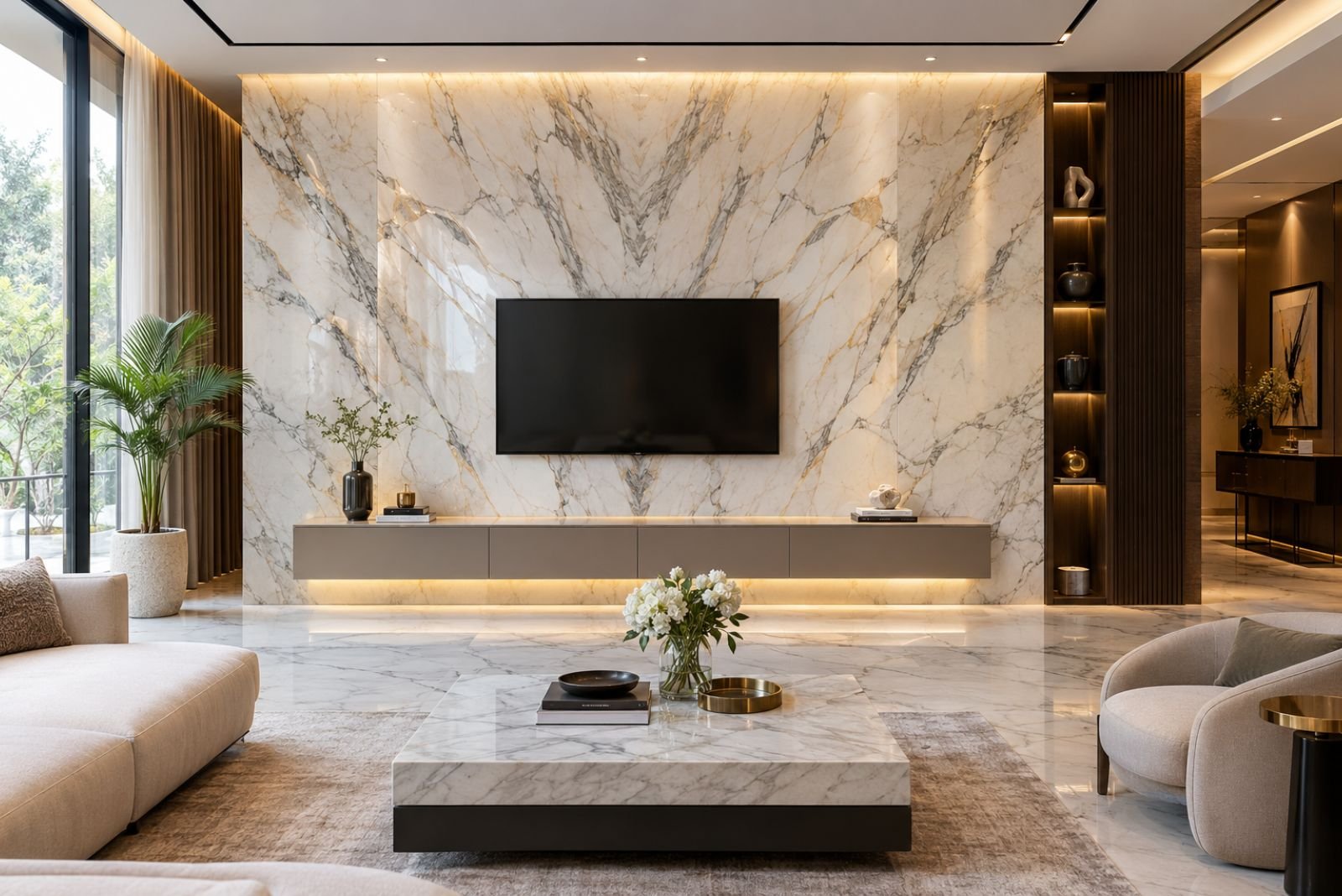 You are currently viewing Luxury Marble Ideas for TV Walls & Feature Walls